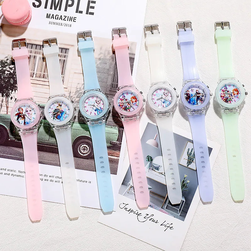 Disney Watches Colorful LED Light