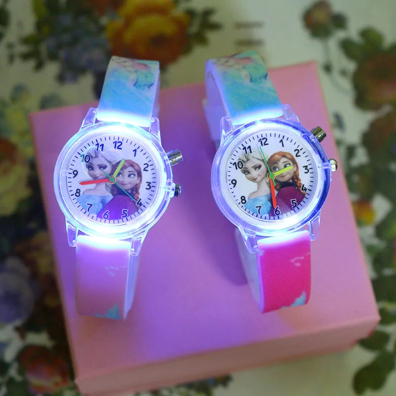 Disney Flash Light Watches with Bracelet