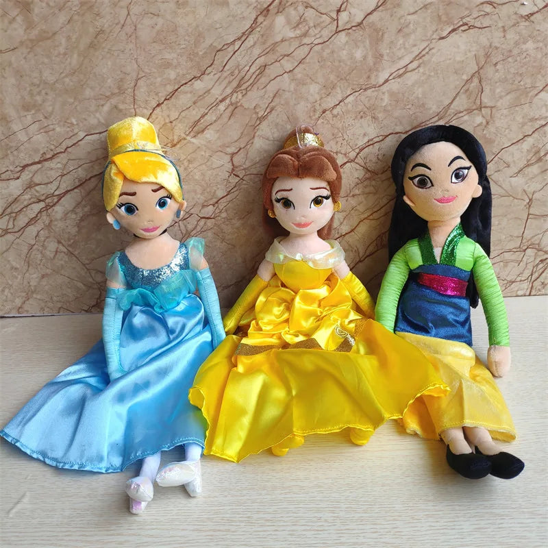 Disney Princess 40cm 3D Plush Toy