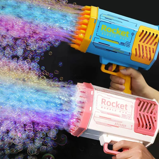 69 Holes Rocket Bubble Gun Machine