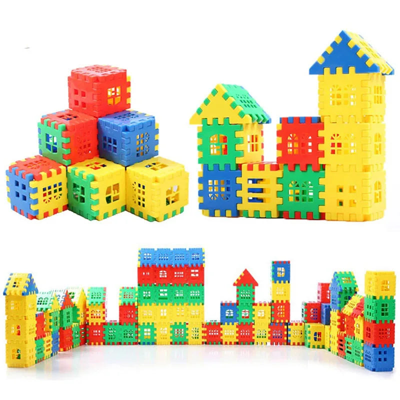 Building Blocks Colored Plastic