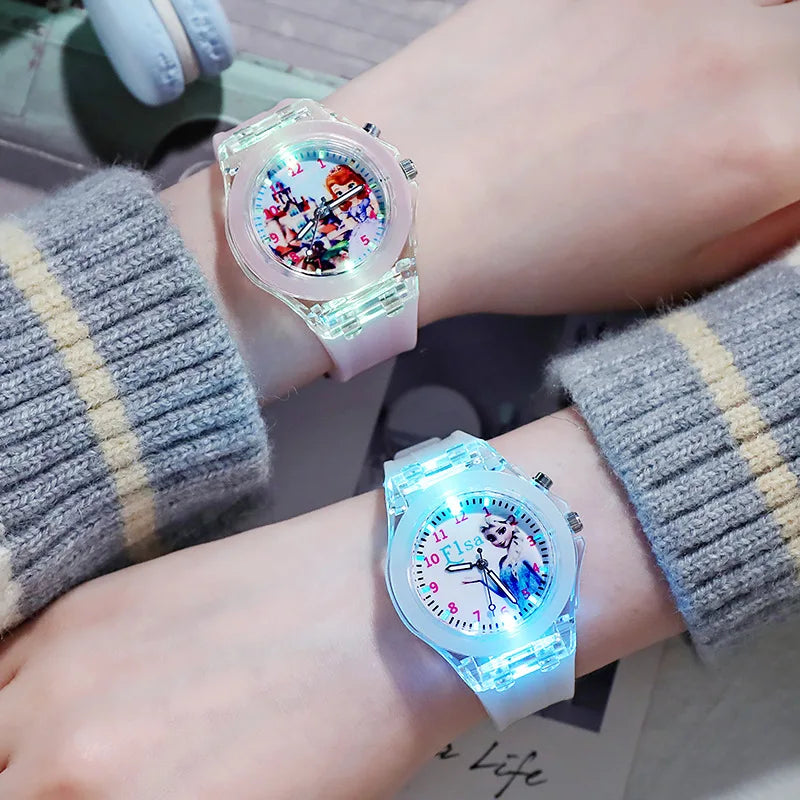 Disney Watches Colorful LED Light