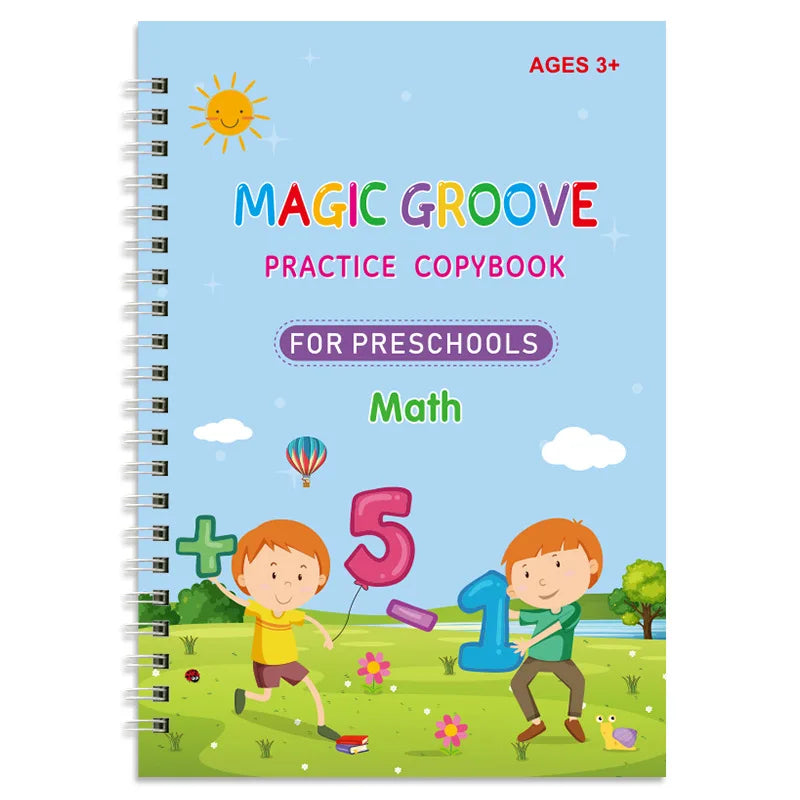 Magic Reusable Practice Handwriting Workbook