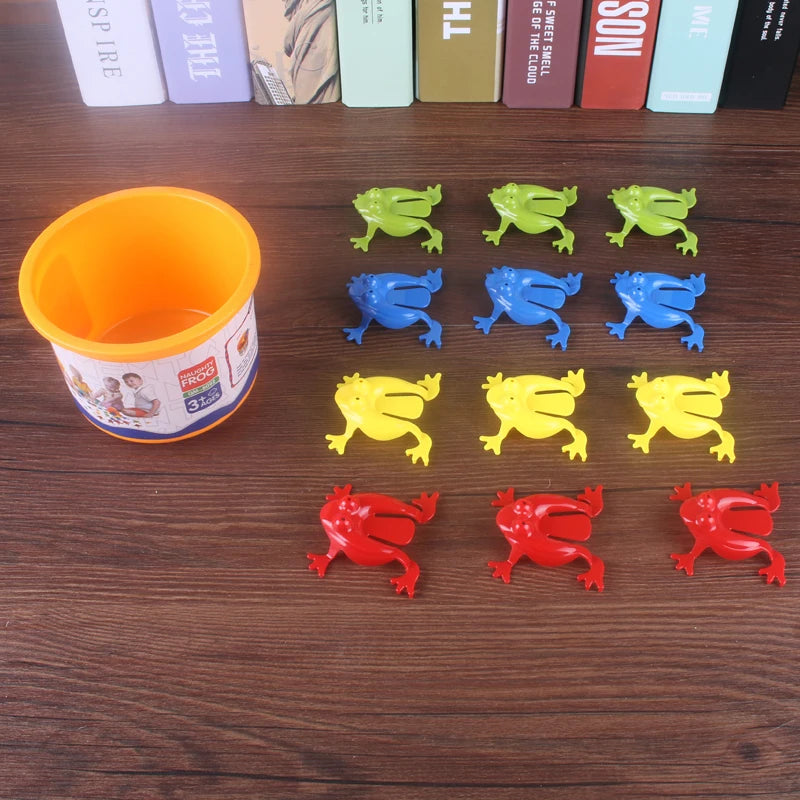 12PCS Jumping Frog Toys