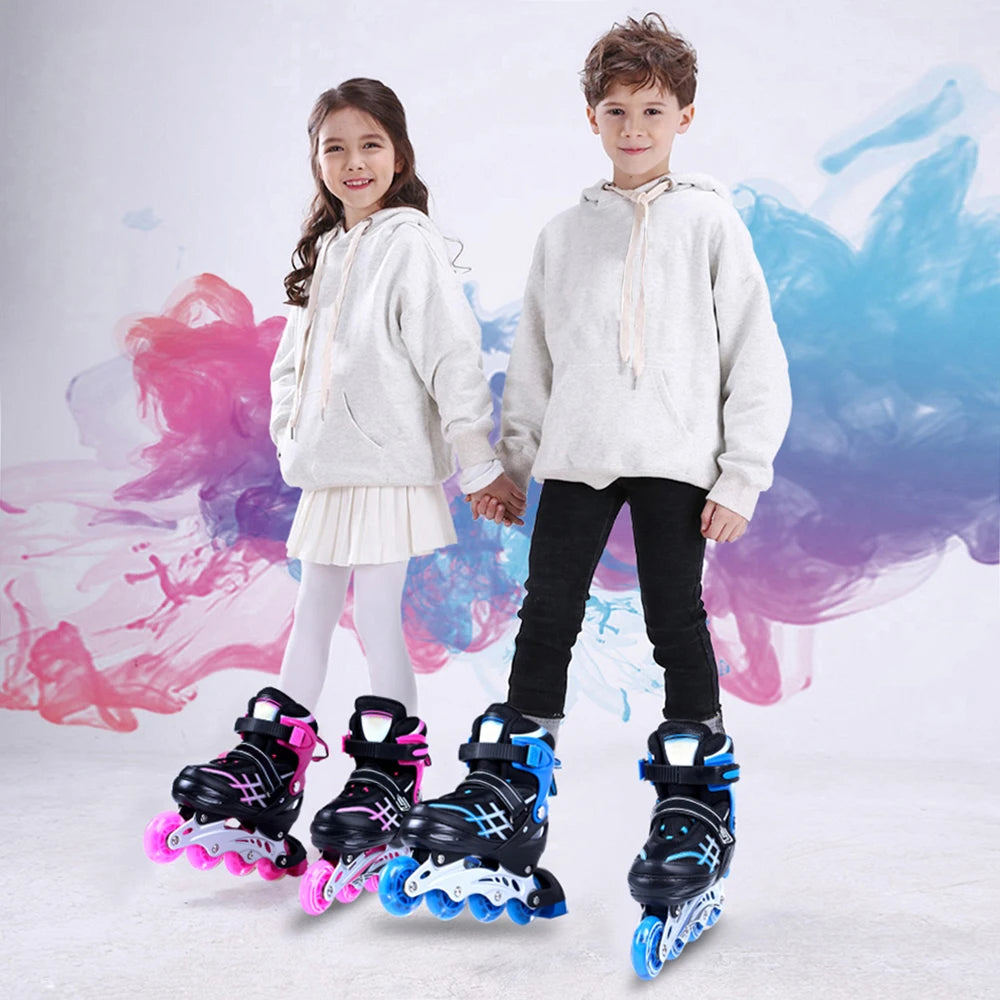 Adjustable Size Inline Skates Shoes For Kids