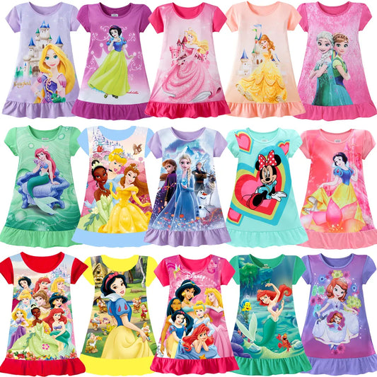 Disney Cartoon Pajamas Short Sleeve