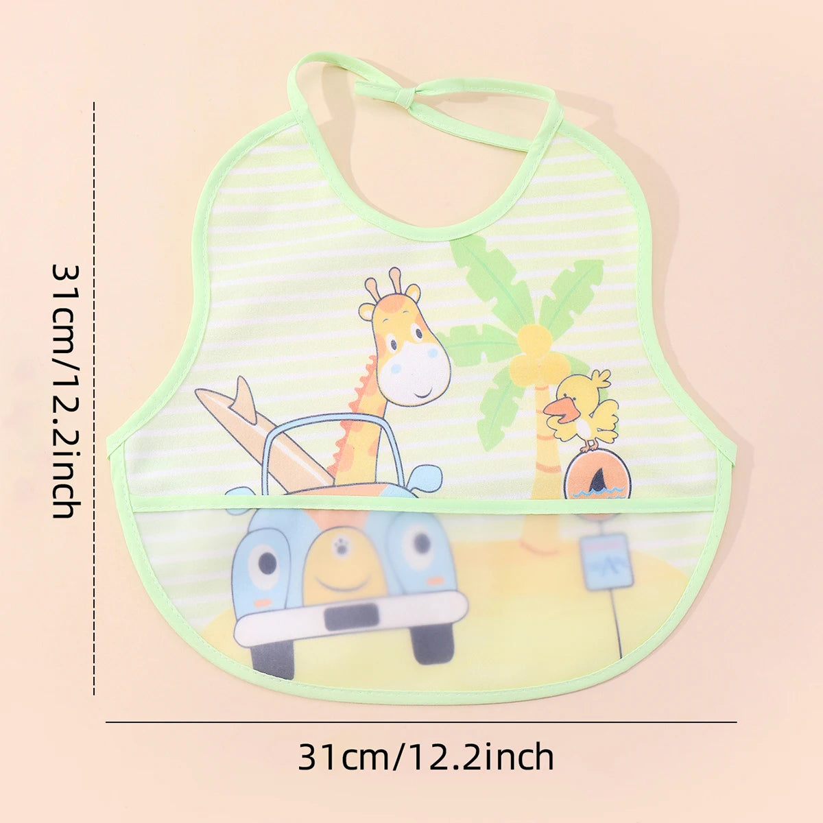 3pcs Waterproof Baby Bibs