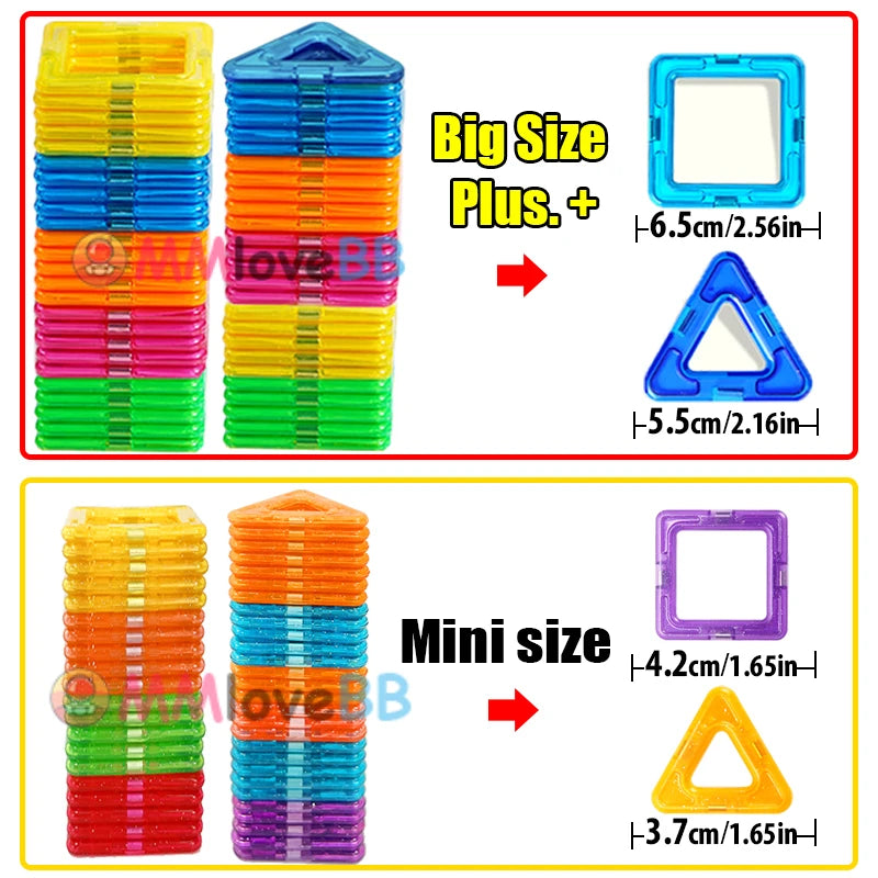 Magnetic Building Blocks