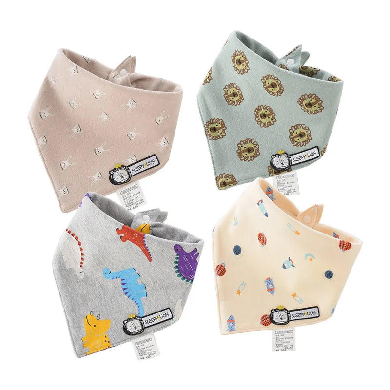 Cartoon Baby Bibs Bandana