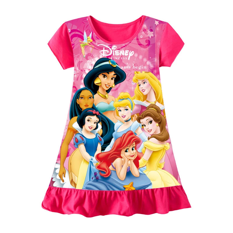 Disney Cartoon Pajamas Short Sleeve