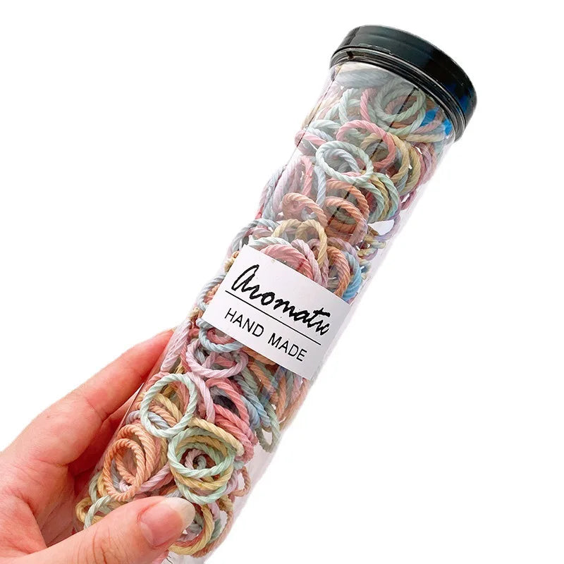 100 Piece/set Elastic Hair Bands