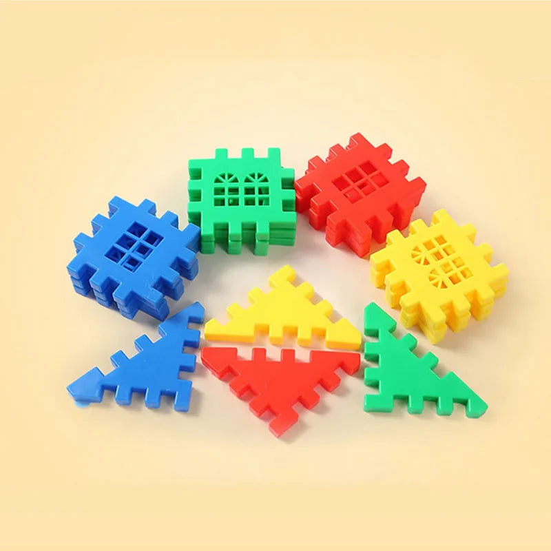 Building Blocks Colored Plastic