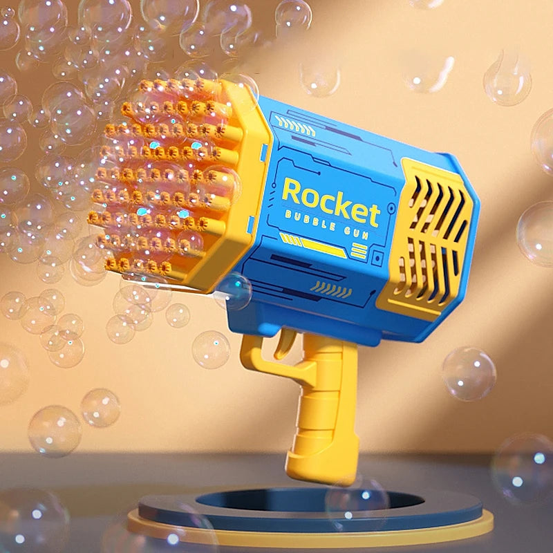 69 Holes Rocket Bubble Gun Machine