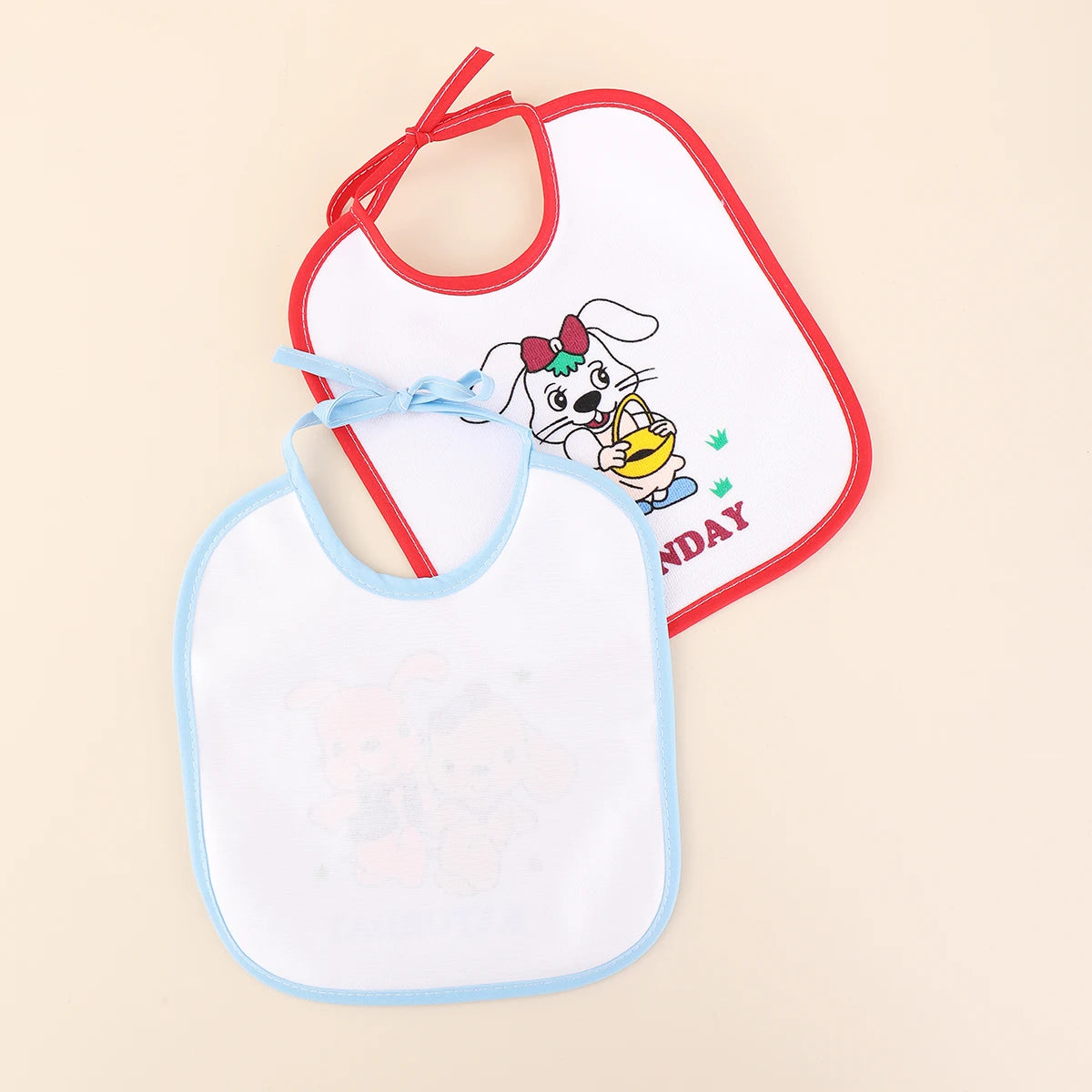 7pcs Mix Waterproof Bibs