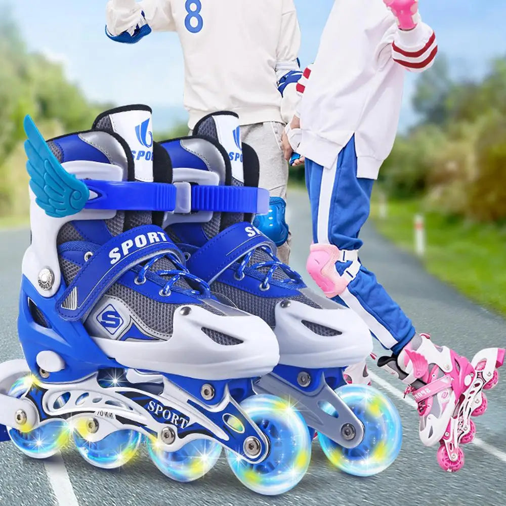 Roller Skates 4 Wheels Flash