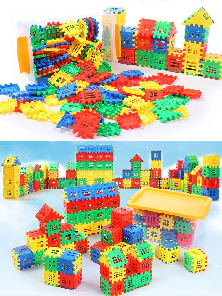 Building Blocks Colored Plastic