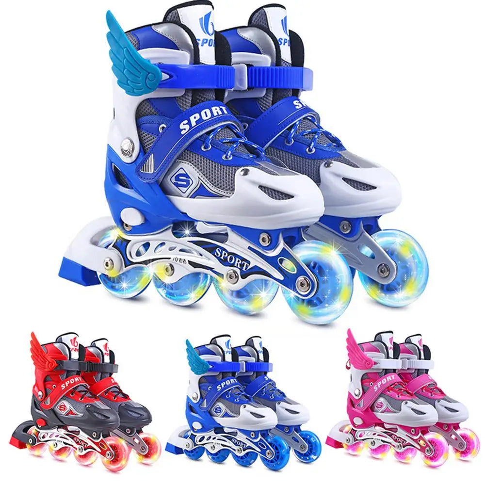 Roller Skates 4 Wheels Flash