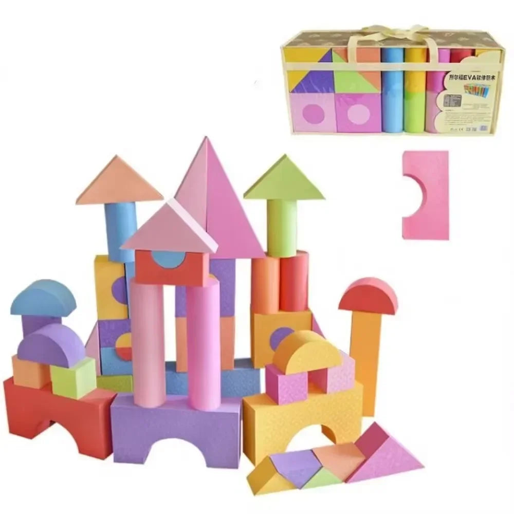 50Pcs Building Blocks Foam