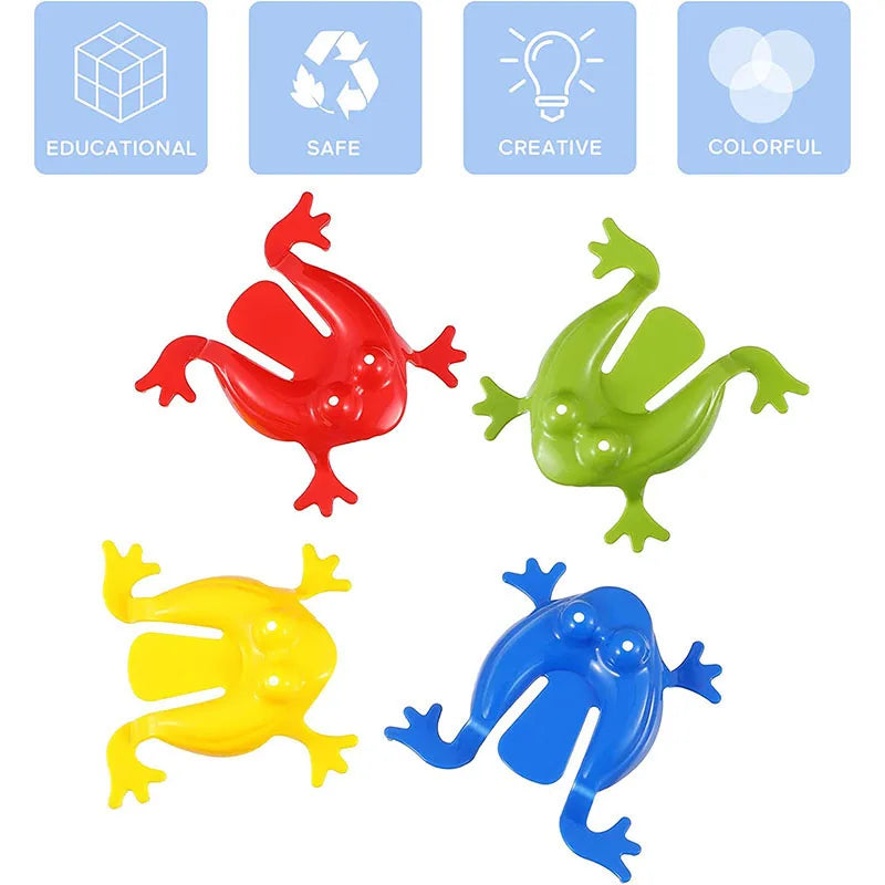 10-60Pcs Jumping Frog with Bucket Bounce